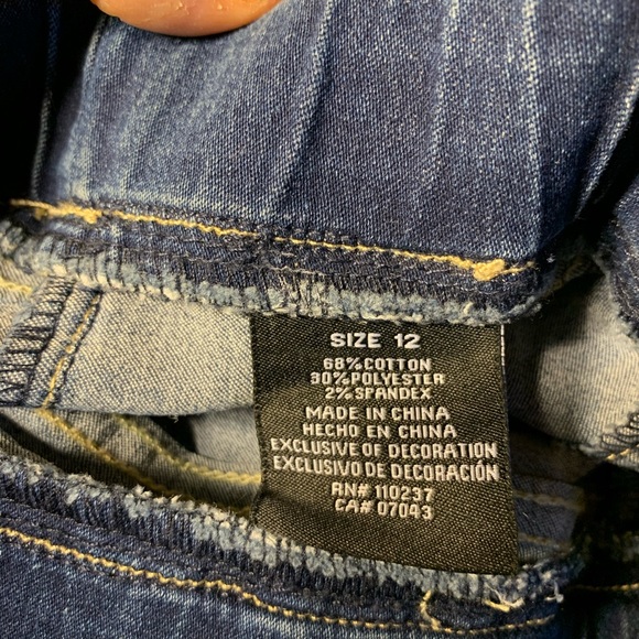 Vigoss Kitty Cat Knee Cap Jeggings For Girls - Picture 6 of 6